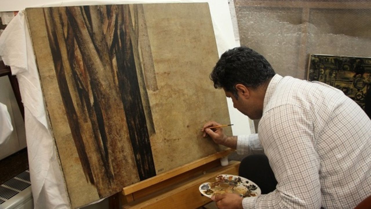 حفاظت و مرمت آثاری از سهراب سپهری و پنری ویلیامز