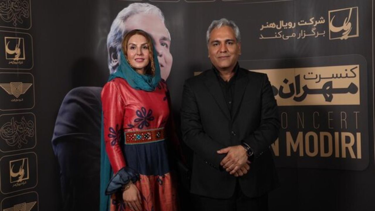 حضور آزیتا ترکاشوند با چالش «پویش مد» در کنسرت مهران مدیری