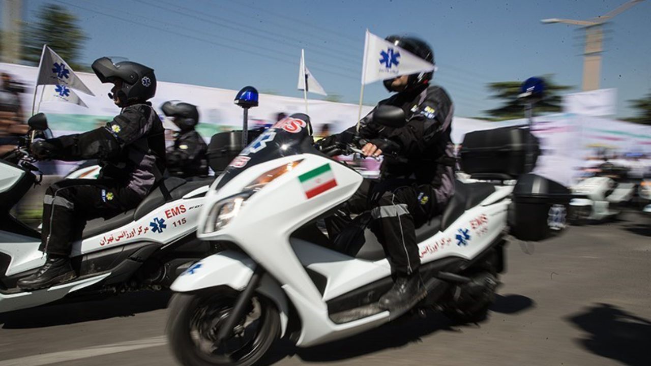 300 موتور آمبولانس در تهران فعالیت دارند
