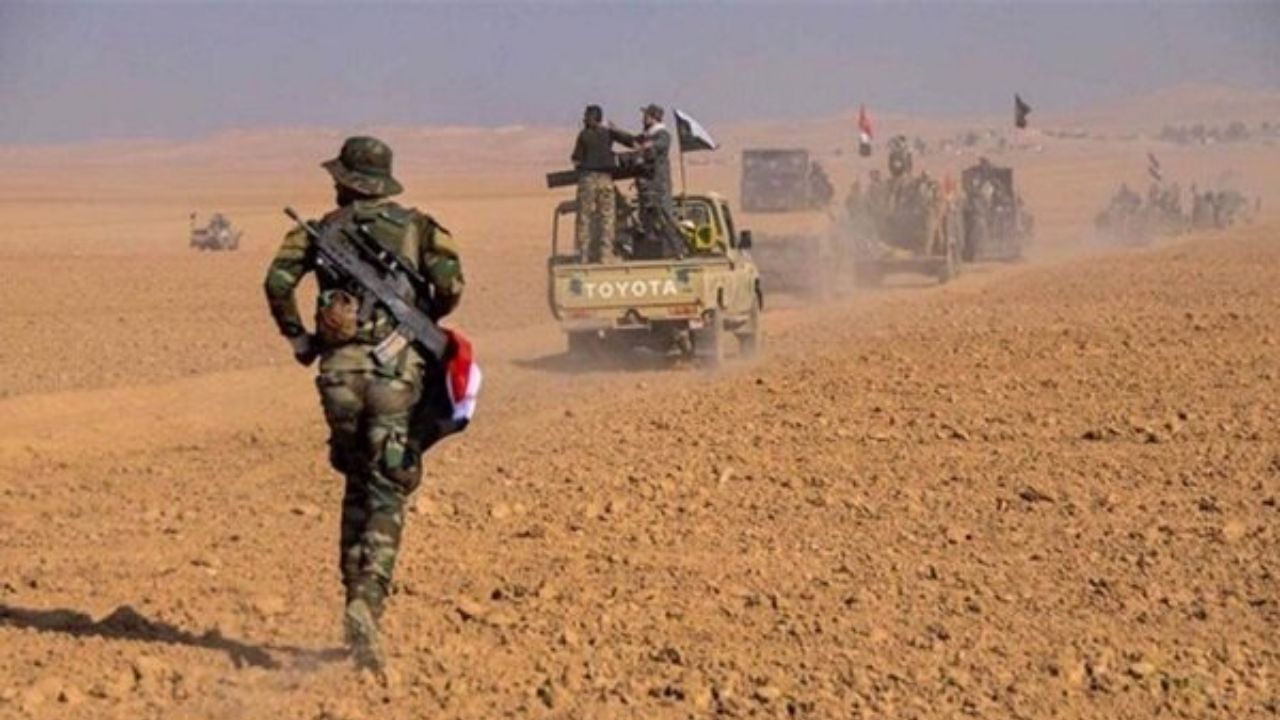 عملیات ضد تروریستی نیروهای حشد شعبی در استان دیالی