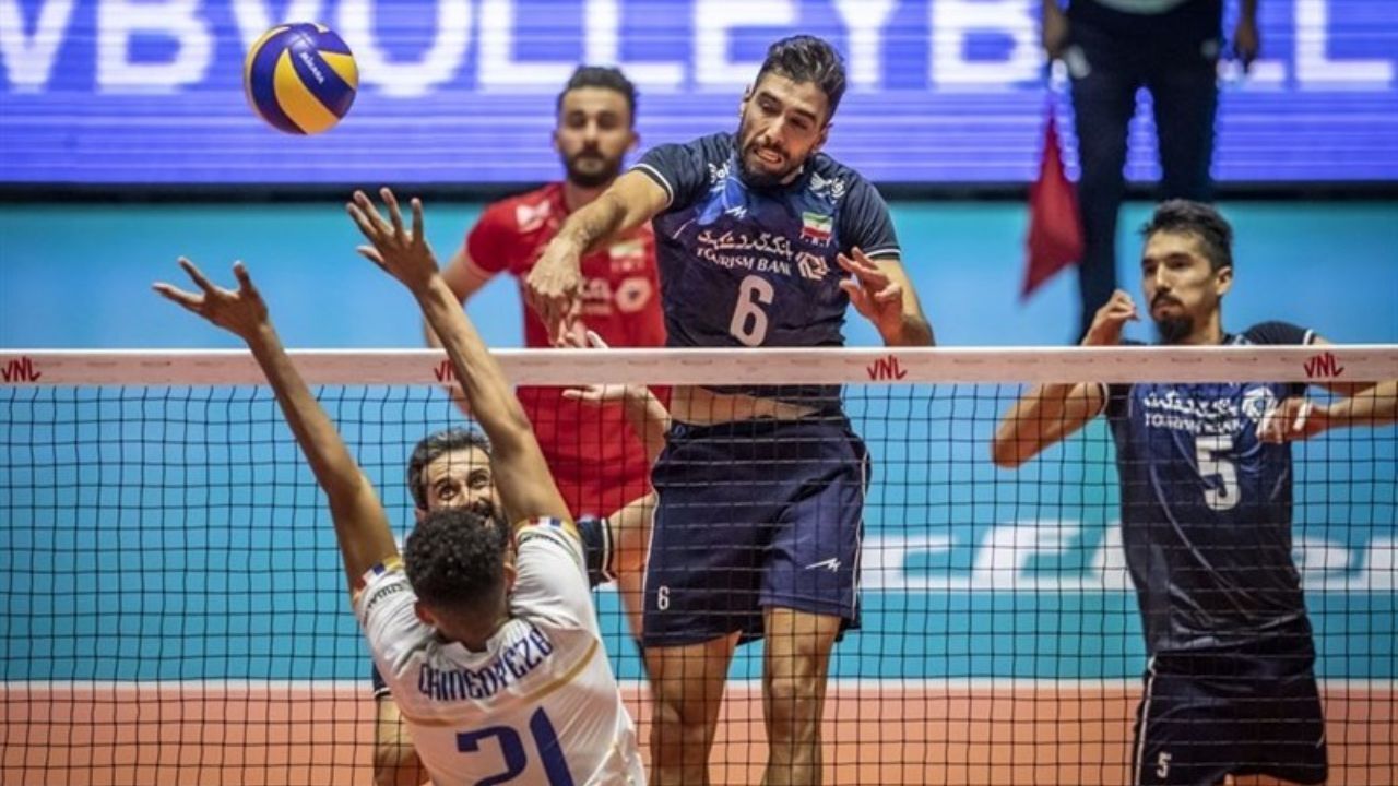 پیروزی والیبال ایران برابر تونس در جام جهانی والیبال