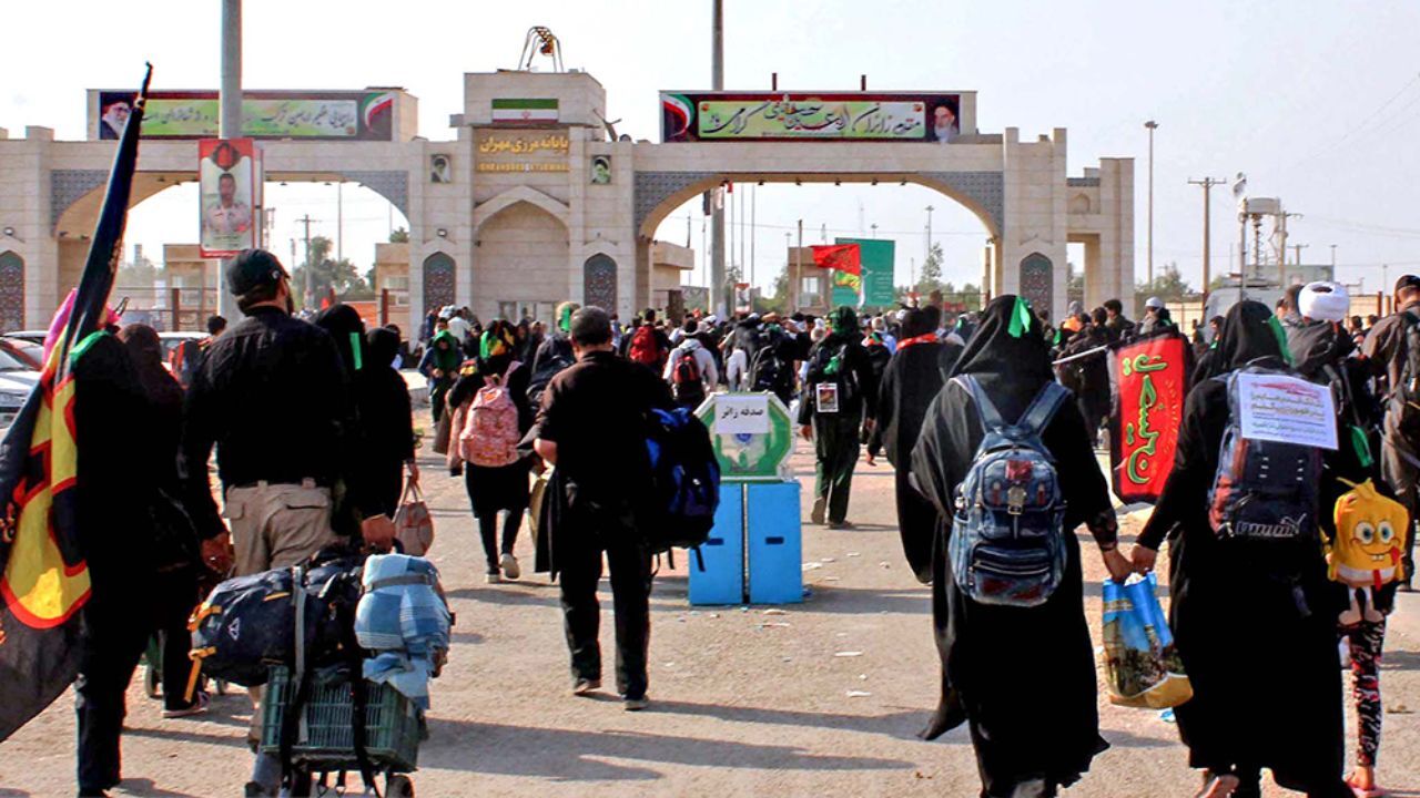 امدادرسانی بیمارستان صحرایی به زائران اربعین + ویدئو