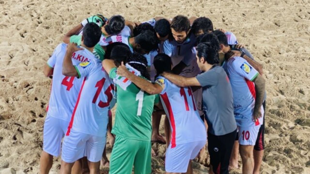 تیم ملی فوتبال ساحلی ایران برابر مکزیک به برتری رسید