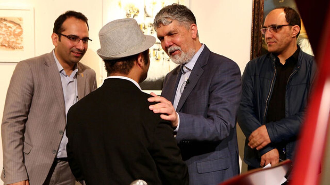 وزیر ارشاد از آثار هنرمندان معلول بازدید کرد/ «همام» فرصت مطالبه است