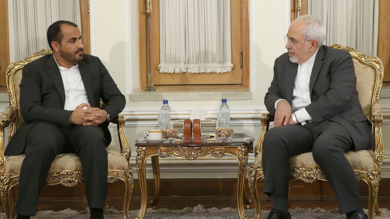 سخنگوی انصارالله یمن با «ظریف» دیدار کرد