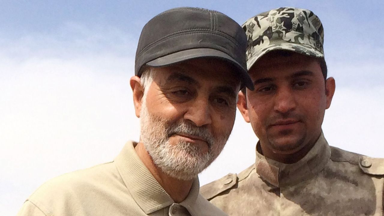 تصویر منتسب به سردار سلیمانی پس از شهادت + عکس