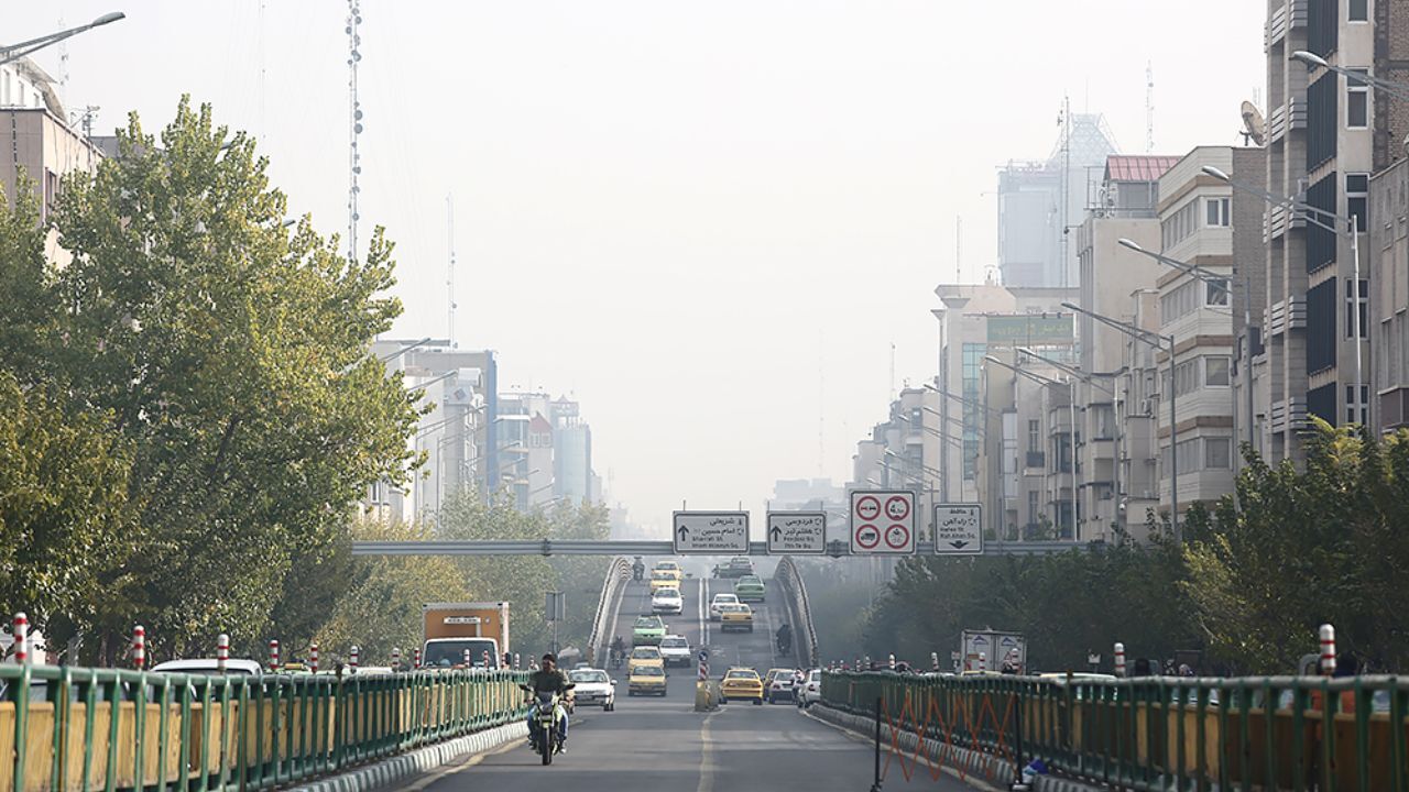 آخرین وضعیت کیفیت هوای تهران