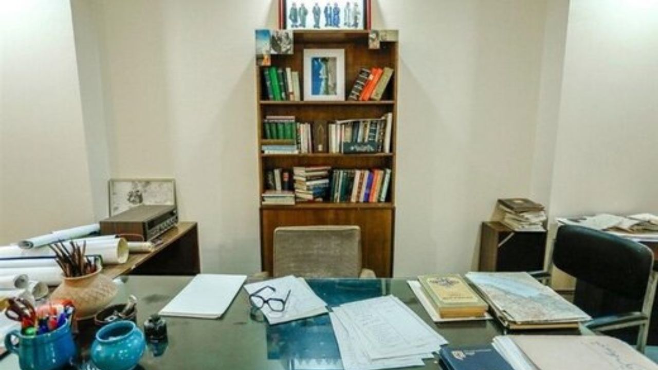 کتابخانه «نادر ابراهیمی» موزه شد