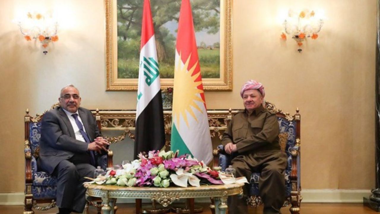 «عادل عبدالمهدی» با «مسعود بارزانی» دیدار کرد