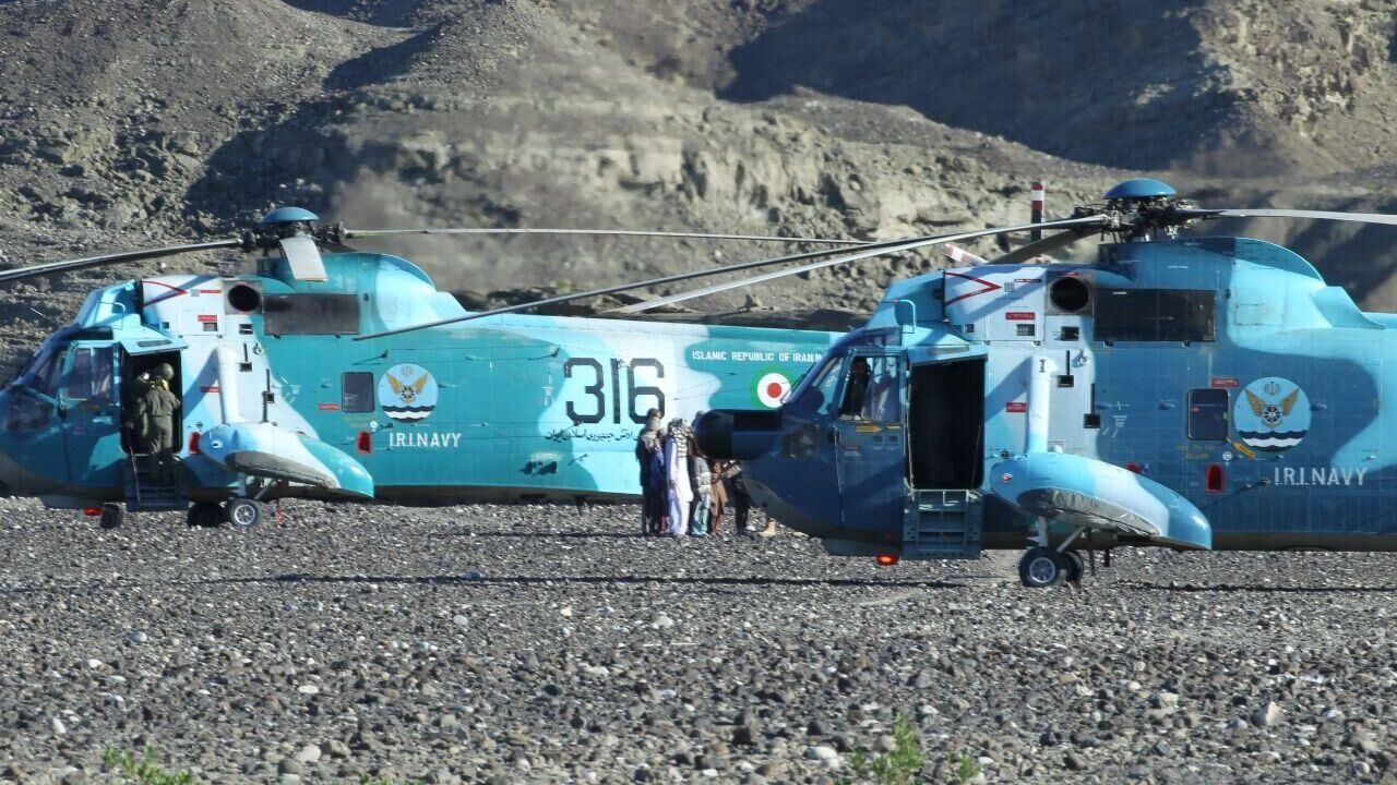 امدادرسانی به سیل زدگان فقط با بالگردها میسر است