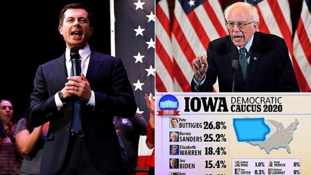 «بوتجج» و «سندرز» در انتخابات مقدماتی آیووا پیشتاز هستند