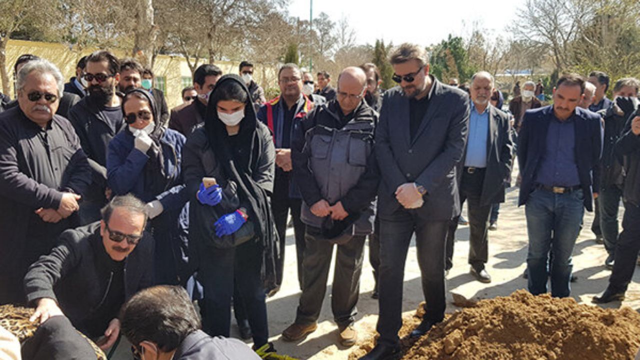 پیکر «هوشنگ ظریف» تشییع شد