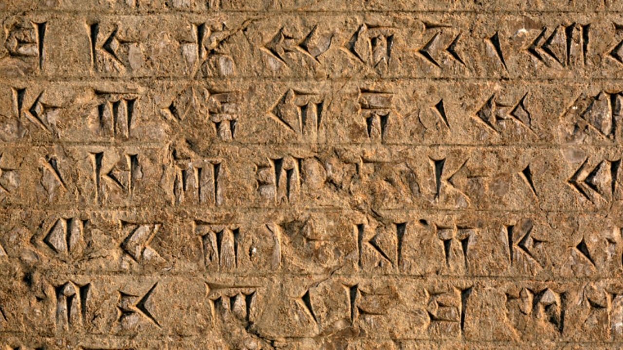 تاریخ خط میخی فارسی باستان