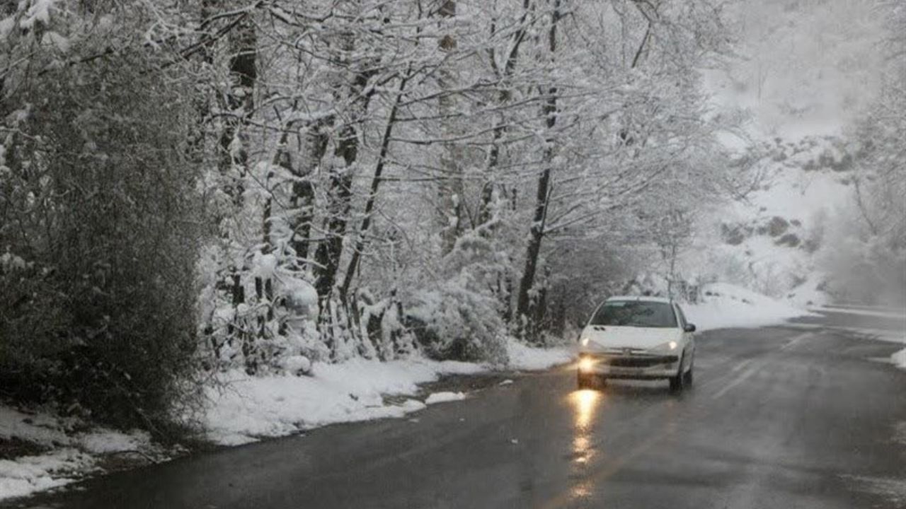 بارش باران و برف در اکثر مناطق کشور