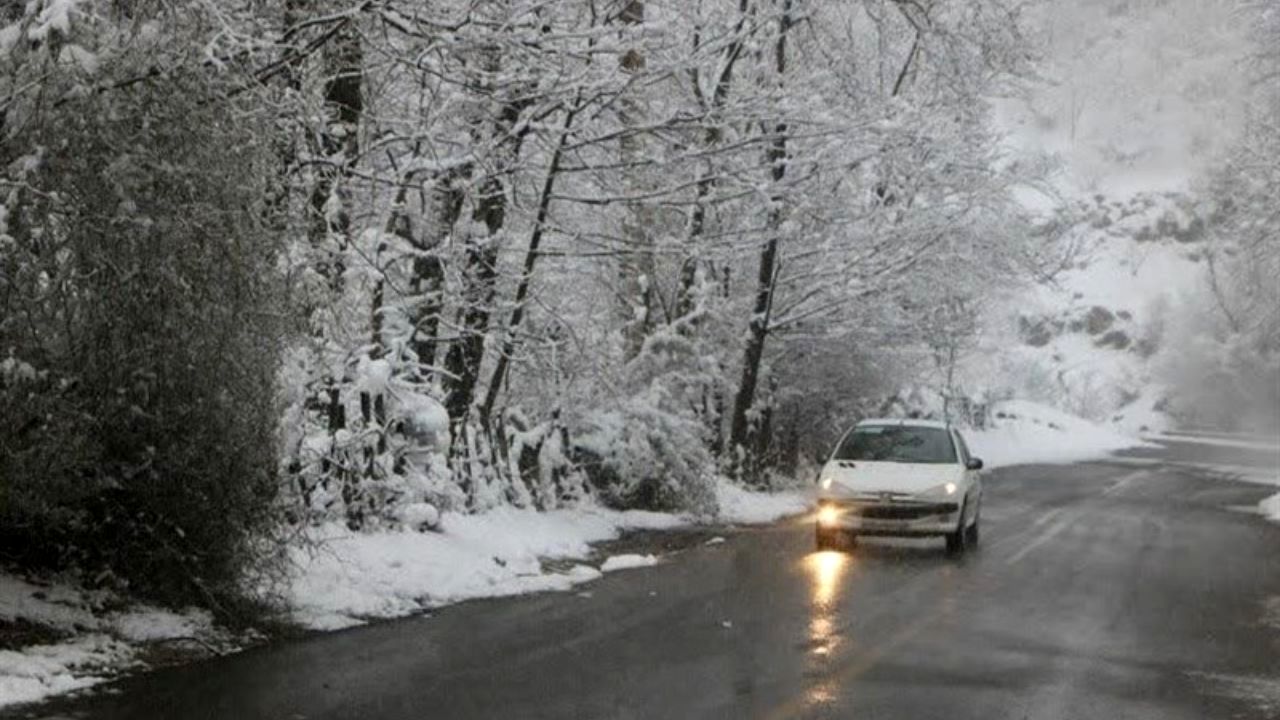 بارش باران و برف در اکثر مناطق کشور
