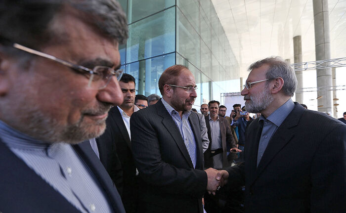 قالیباف به لاریجانی تبریک گفت