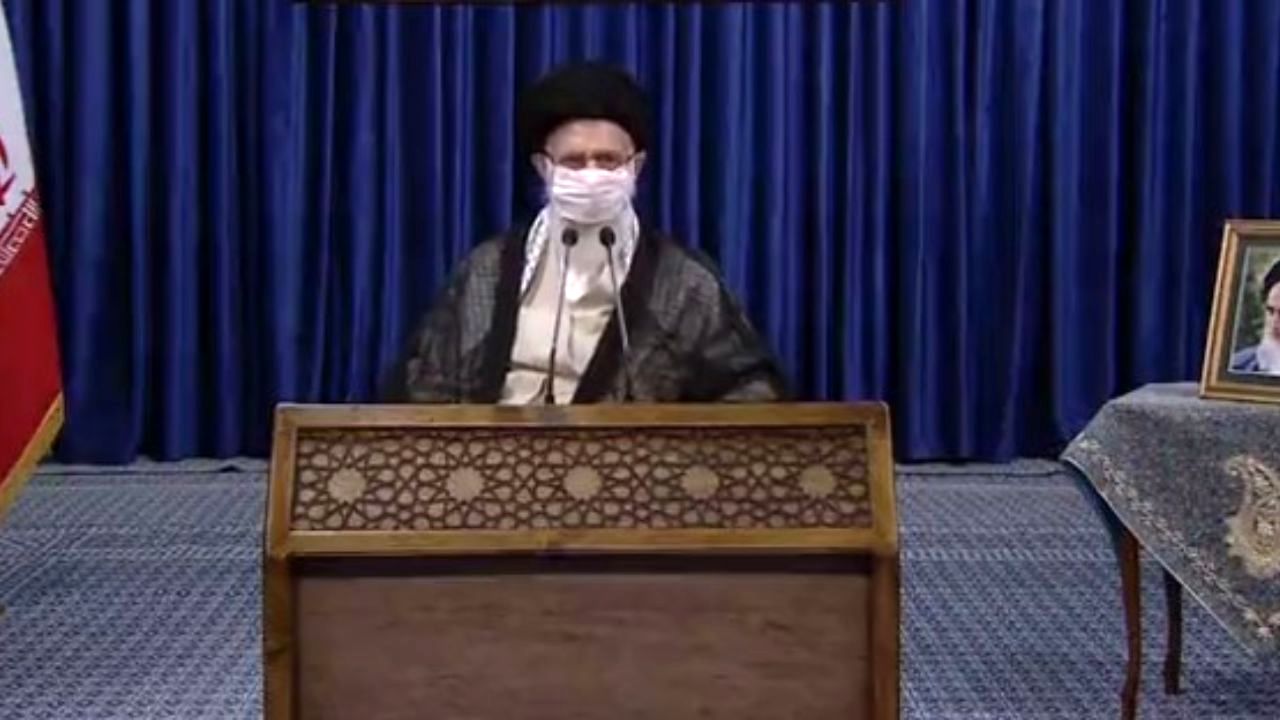 آغاز پخش زنده سخنرانی رهبری با ماسک + ویدئو