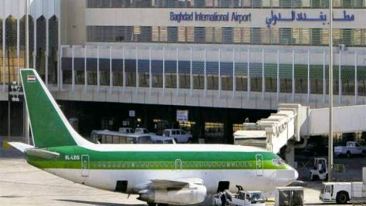 شلیک موشک کاتیوشا به فرودگاه بغداد
