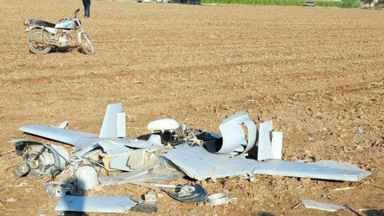 سقوط یک فروند پهپاد در پارس‌آباد مغان