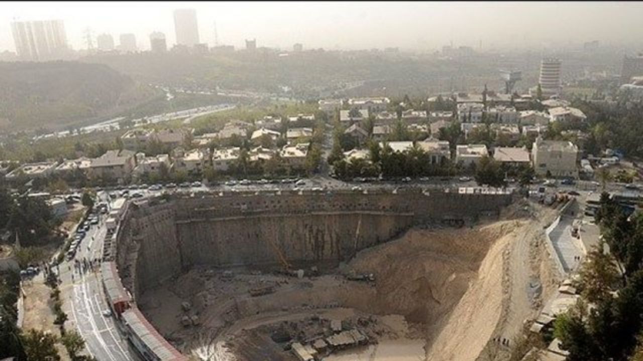 ایمن‌سازی گود برج میلاد پیش از زمستان