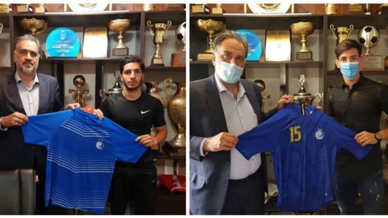 رقابت سرپرست و عضو هیات مدیره استقلال برای گرفتن عکس با بازیکن 19 ساله +تصاویر