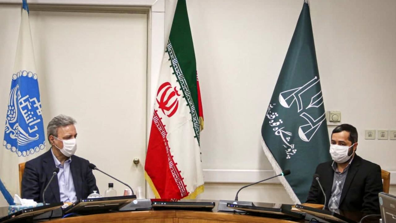پژوهشگاه قوه قضاییه و دانشگاه تهران تفاهم‌نامه همکاری امضا کردند / دکتر علم‌الهدی: بسیاری از چالش‌های قوه قضاییه غیرحقوقی است/دکتر نیلی: دستگاه قضا برای حل چالش‌ها باید از ظرفیت‌های علمی استفاده کند