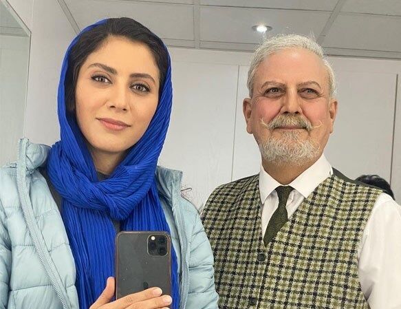 تصویر پدر مونا فرجاد با هوش مصنوعی که باور کردنی نیست!