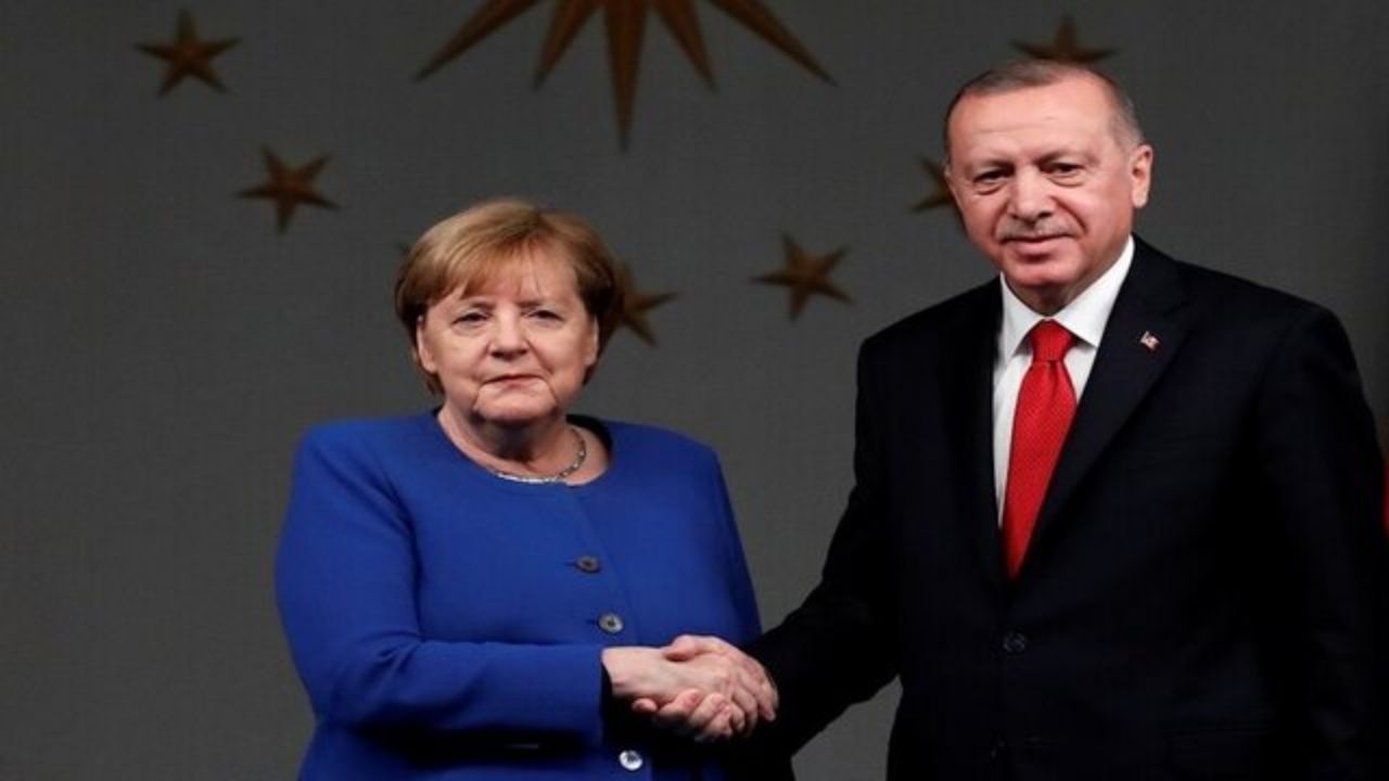 گفتگوی مرکل و اردوغان درباره اوضاع سوریه و لیبی