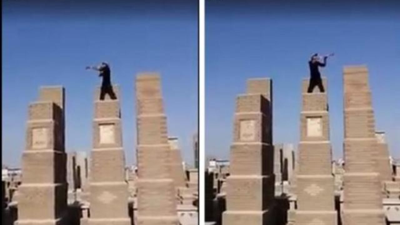 دور دنیا | «اسرافیل» تقلبی به همراه صورش در عراق دستگیر شد!