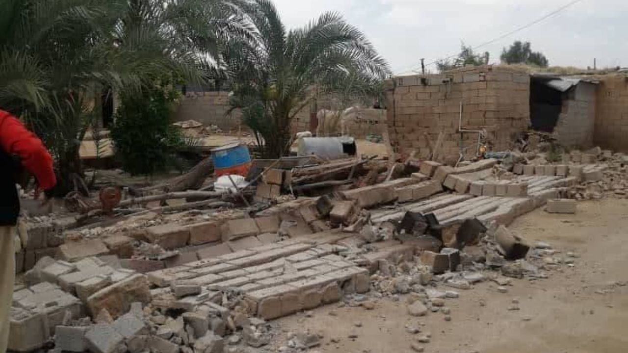 مصدومین زلزله گناوه به 5 نفر رسید