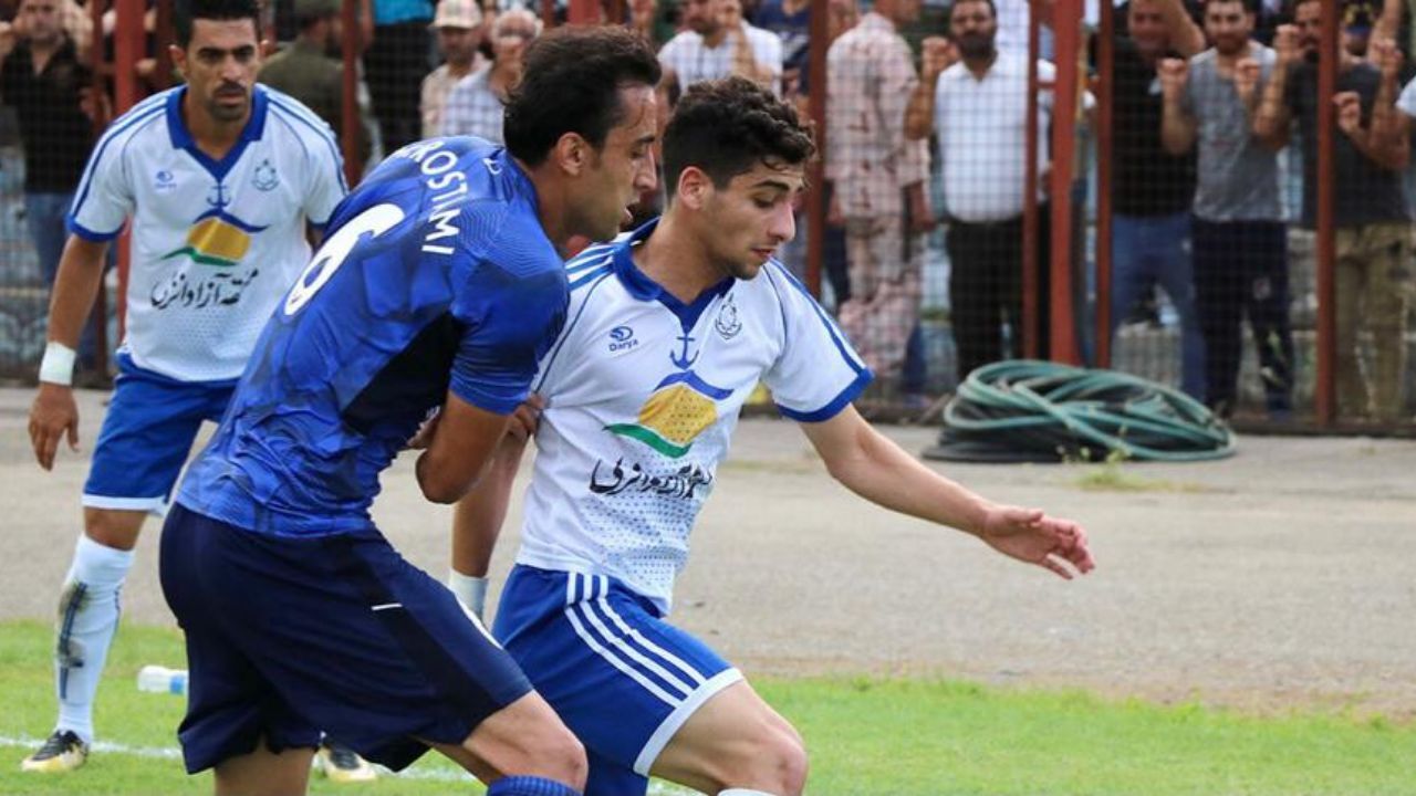 مصاف ملوان و شهرداری آستارا در لیگ دسته اول