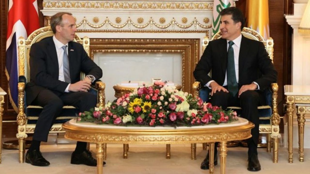 وزیر خارجه انگلیس وارد اربیل شد
