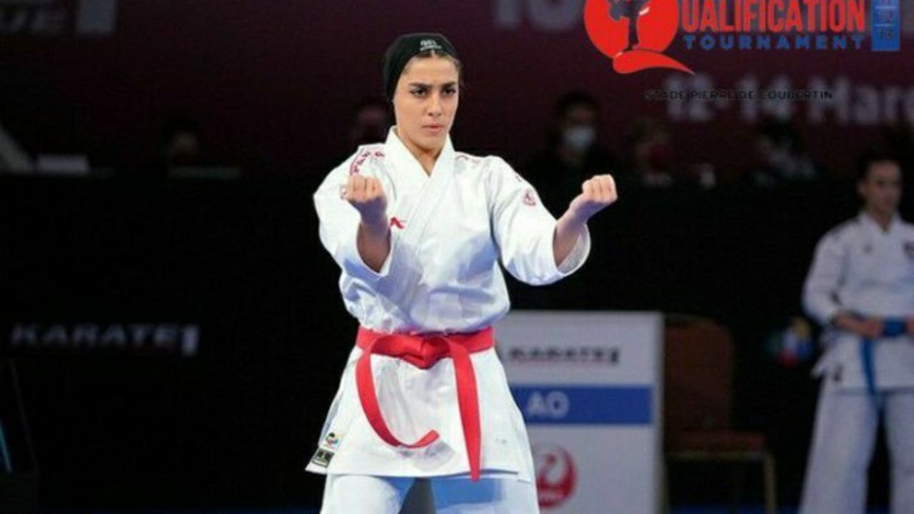 فاطمه صادقی یک گام تا کسب سهمیه المپیک در کاتا/ مهدی زاده با برد شروع کرد
