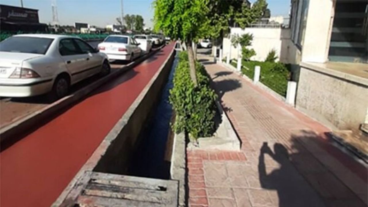 پیشرفت 70 درصدی بهسازی پیاده‌روهای محور آزادی-دماوند