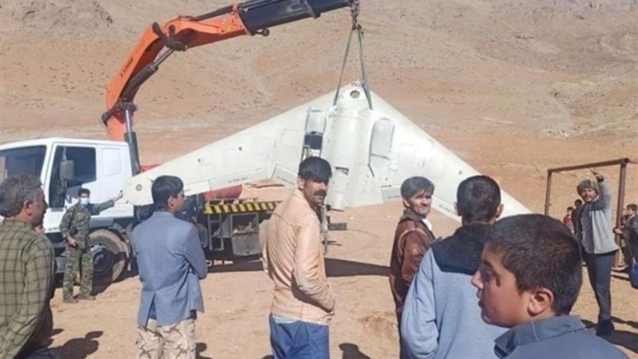پهپاد برای باروری ابرها به کار گرفته شده بود که به دلیل شرایط جوی مجبور به فرود اضطراری شد