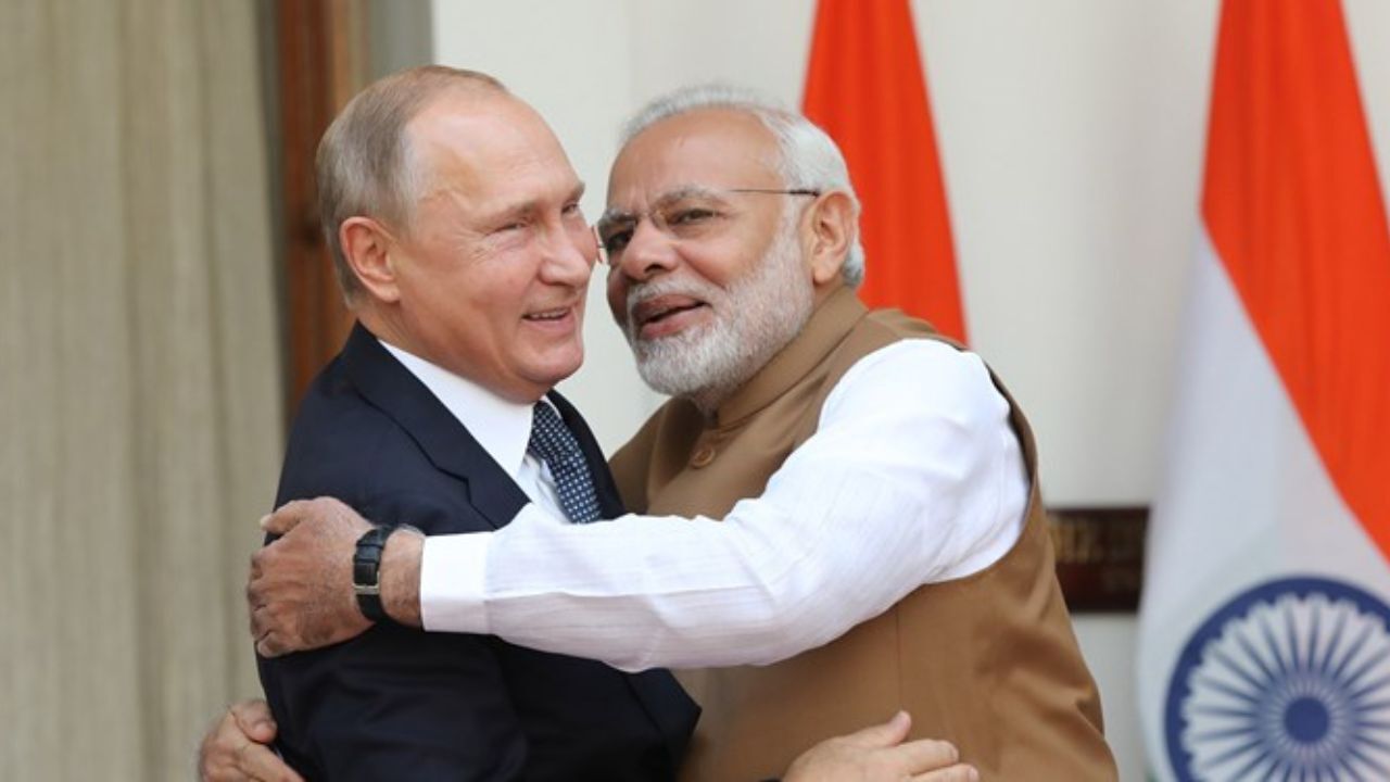 تقویت محور مسکو-دهلی نو حین دیدار پوتین و مودی و نگرانی‌های آمریکا