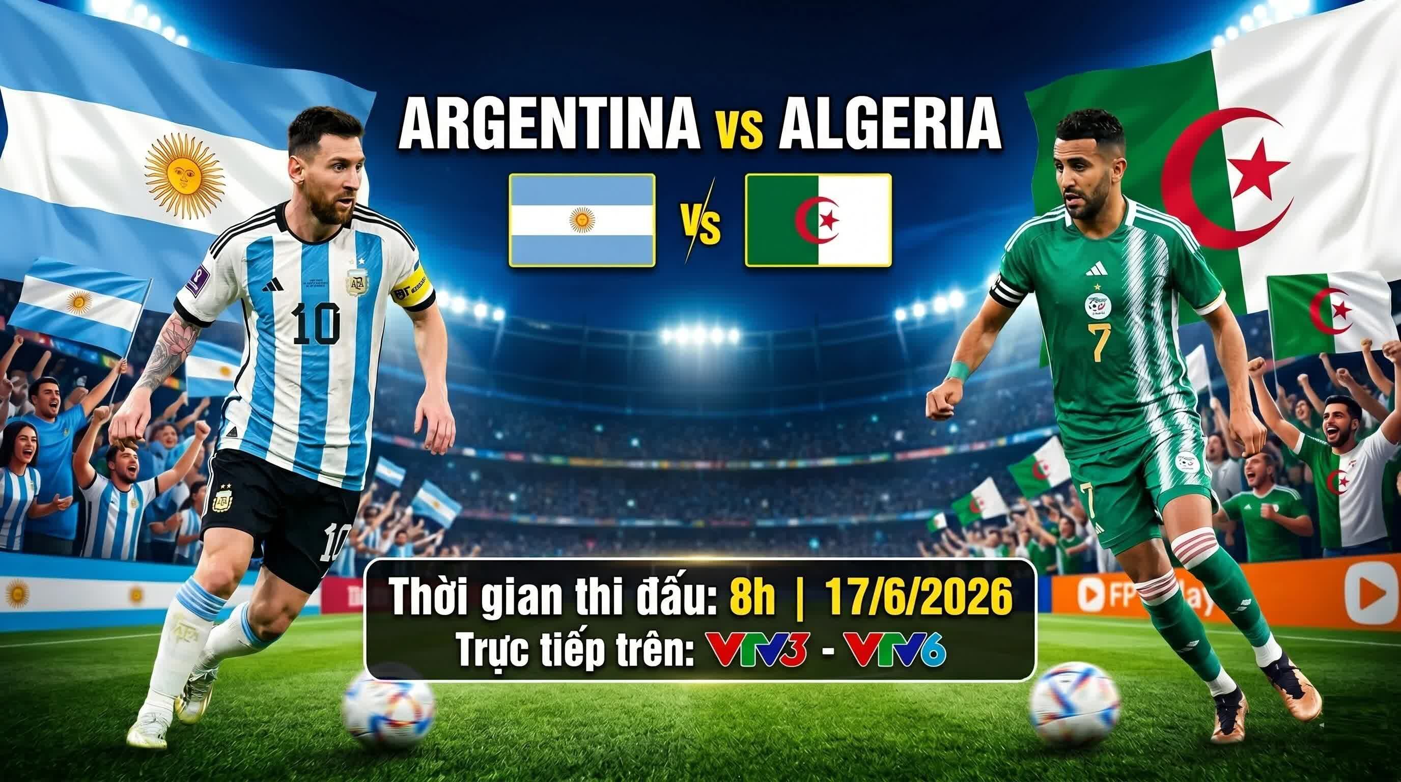 جام جهانی 2026؛ پخش زنده بازی الجزایر و آرژانتین +‌ لینک تماشا