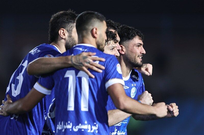 پیروزی استقلال مقابل گل‌گهر/ آبی‌ها به پرسپولیس نزدیک شدند