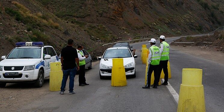 اعمال محدودیت‌های ترافیکی در جاده‌های مازندران