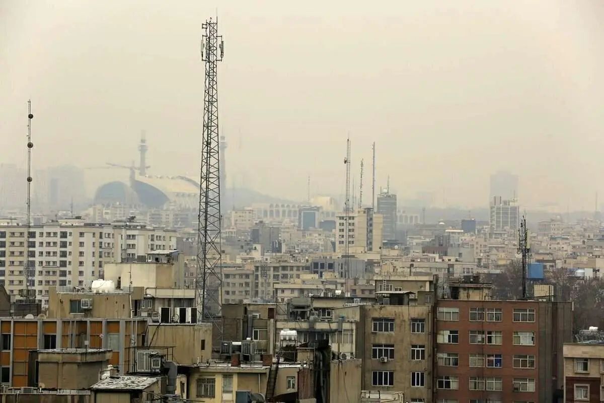 هوای تهران در مرز آلودگی قرار گرفت