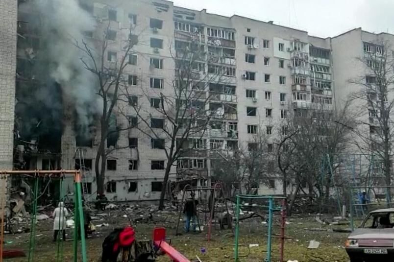 شمار کشته‌شدگان بمباران "چرنیهیف" به ۴۷ نفر رسید