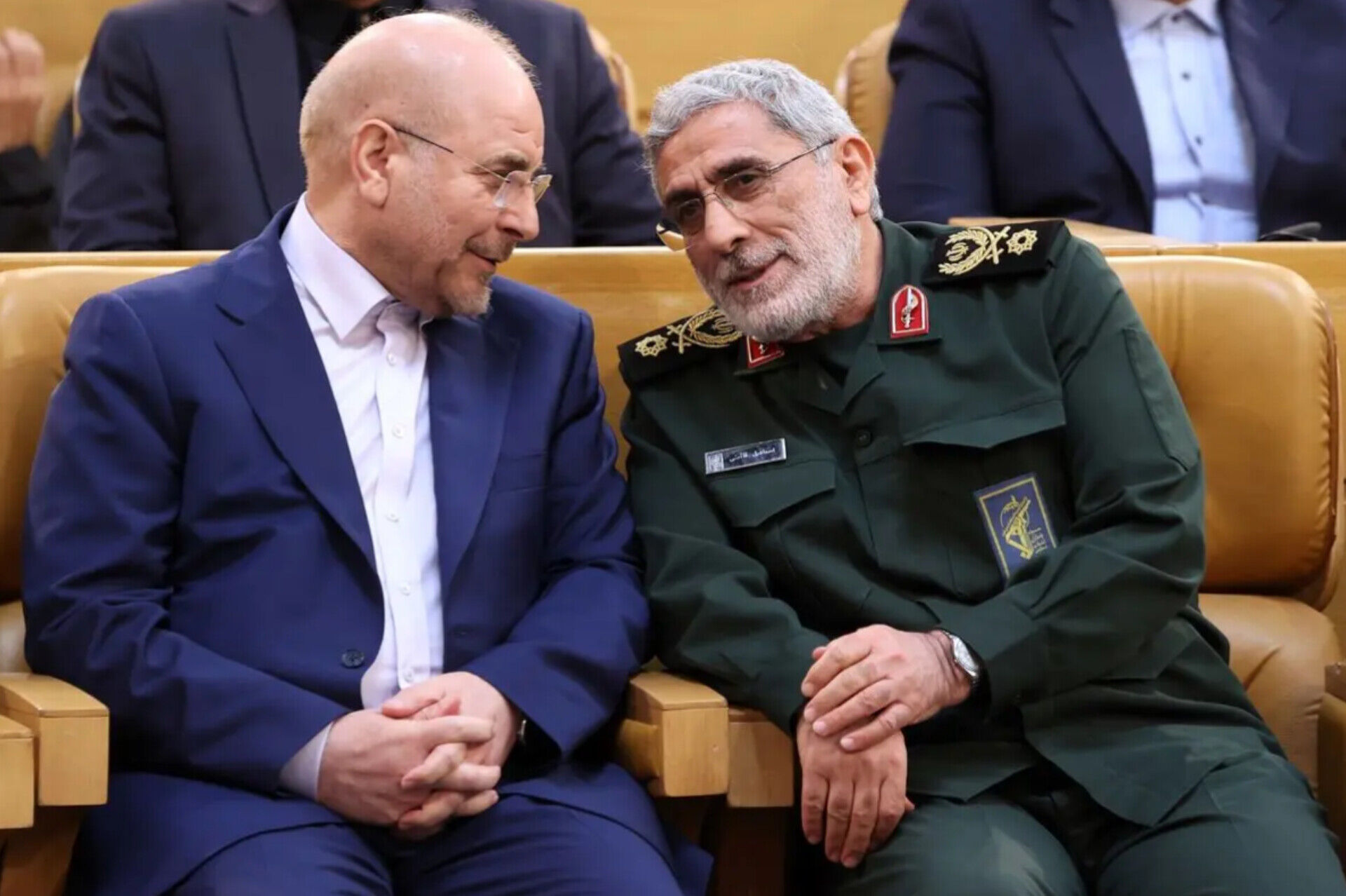 سردار قاآنی: به برادر عزیزمان، جناب قالیباف به عنوان رئیس تیم مذاکره کننده خدا قوت می‌گوییم + ویدئو