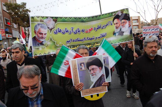 راهپیمایی سالروز ۲۲ بهمن برگزارمی شود