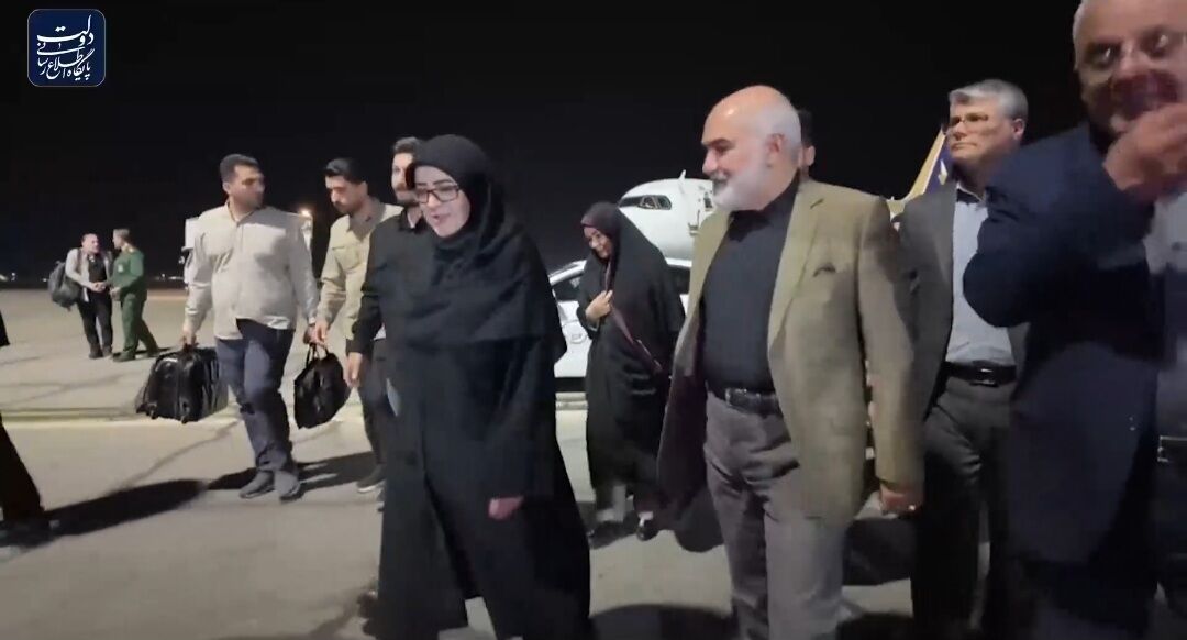 سخنگوی دولت وارد خوزستان شد