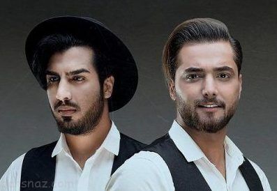 تصاویر گروه «ماکان بند» بین زلزله‌زدگان در خوی 