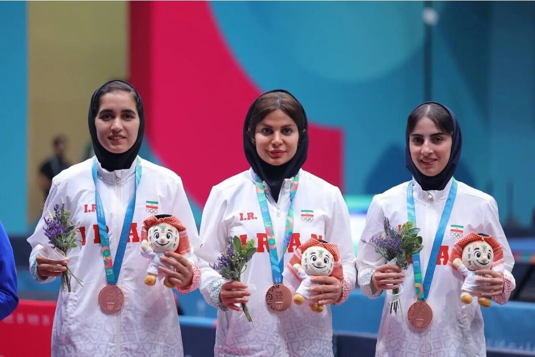 نگاهی به عملکرد کاروان ایران در بازی های کشورهای اسلامی؛ فرهادی زاد: نیمی از مدال‌های ایران را دختران کسب کردند