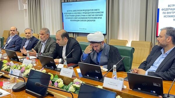 دیدار هیات پارلمانی با معاون رئیس شورای فدراسیون مجلس فدرال روسیه