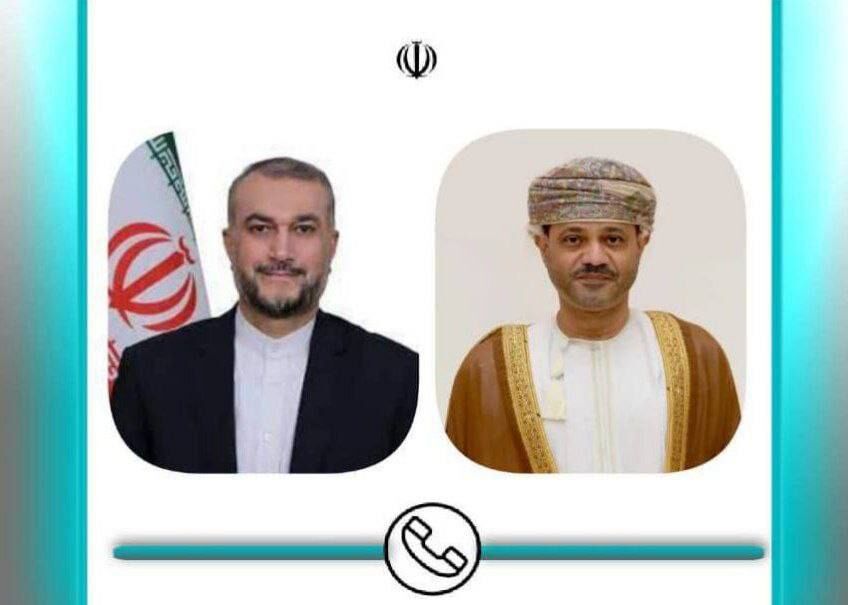 یک روز پس از مذاکرات نماینده بایدن در مسقط؛ امیرعبداللهیان با همتای عمانی گفت‌وگو کرد