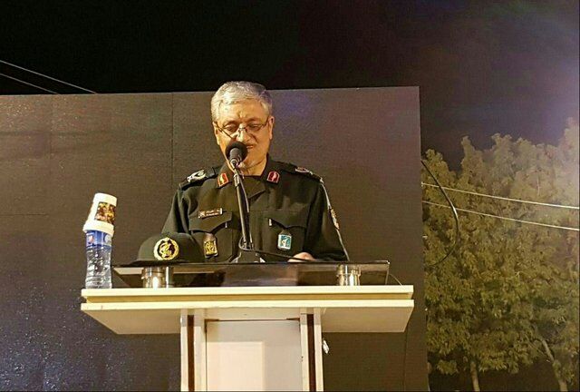 سردار طلایی‌نیک: هیچ‌گونه محموله صادراتی و وارداتی برای کاربرد نظامی در محدود حادثه آتش سوزی وجود نداشته و ندارد + ویدئو