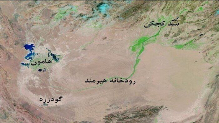هیرمند آب دارد اما سرریز آن را به سمت پاکستان هدایت کردند